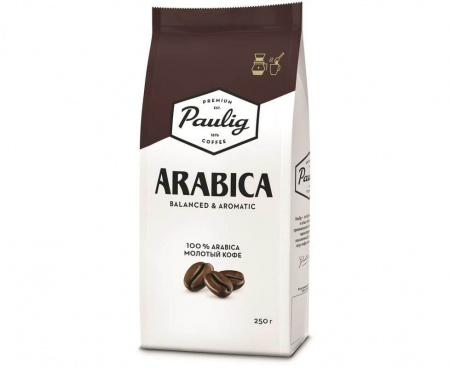 КОФЕ МОЛОТЫЙ ARABICA, 250 Г, PAULIG