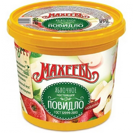 Повидло Махеевъ "Яблочное", 870 гр