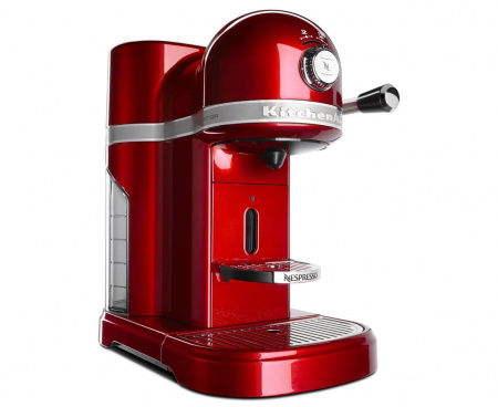 Кофеварка капсульная Artisan Nespresso и Aeroccino, красная, 5KES0504EER, KitchenAid