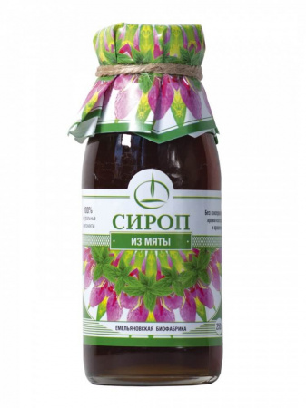 Сироп Емельяновская Биофабрика "Из мяты", 250 гр