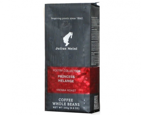 Кофе Princesse Melange, зерно, 250 г, Julius Meinl
