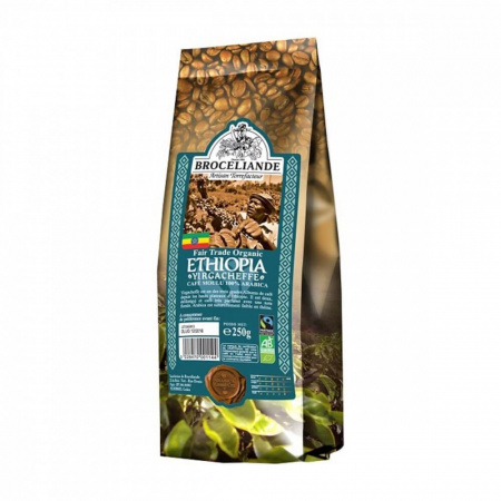 Кофе Broceliande "Ethiopia Yirgacheffe", молотый, 250 гр