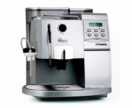 Кофемашина Royal Professional Silver, серебристая, пластик, Saeco