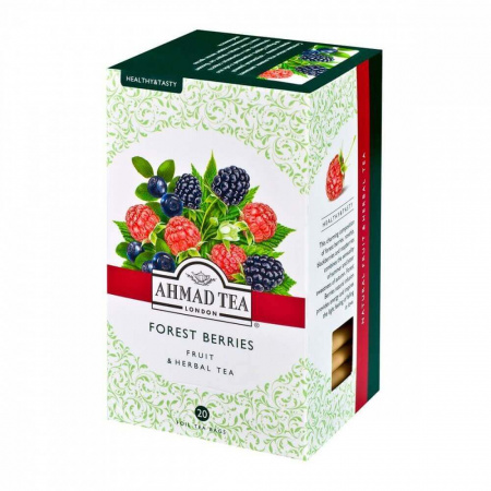 Чай Ahmad "Forest Berries", травяной, 20 пакетиков