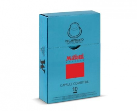 Кофе в капсулах Decaffeinato, 10 шт., 50 г, Musetti