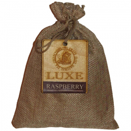 Чай Luxe Tea "Raspberry", чёрный  с малиной и ежевикой, 150 гр