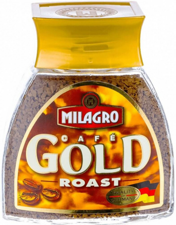Кофе Milagro "Gold Roast", растворимый, 95 гр