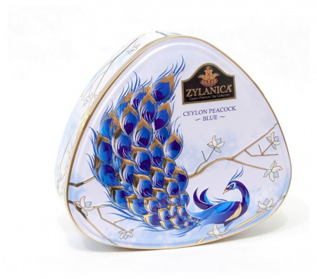 Чай Zylanica Ceylon Peacock, Blue, чёрный с бергамотом, FBOP, 100 гр
