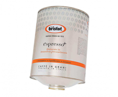 Кофе в зернах Espresso plus, 2 кг, ж/б, Bristot