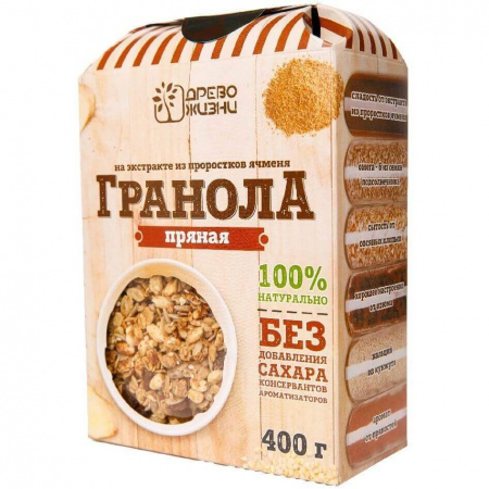 Гранола Древо Жизни "Пряная", 400 гр