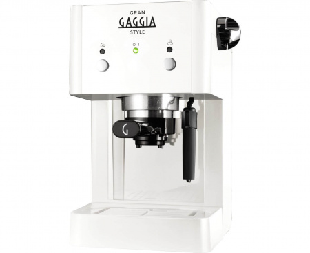 Кофеварка рожковая Gran Style white, белая, металл/пластик, Gaggia