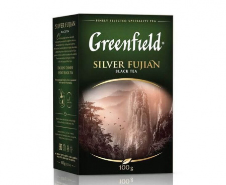 Чай черный листовой Silver Fujian, 100 г, Greenfield