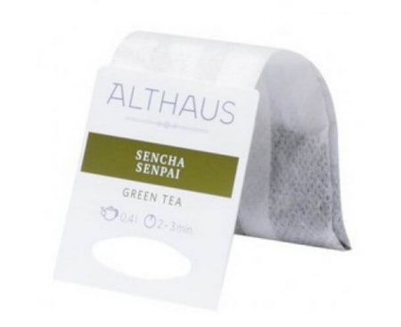 Чай зеленый для чайника Sencha Senpai (Сенча Сенпай), 20 пак., Grand Packs, Althaus