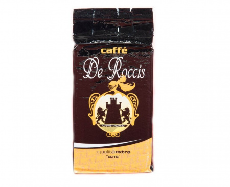 КОФЕ МОЛОТЫЙ EXTRA ELITE, ВАК.УП. 250 Г, DE ROCCIS