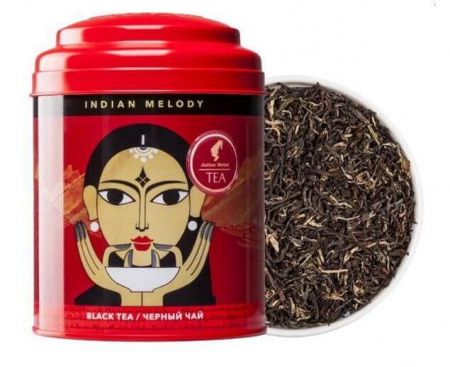 Чай черный Indian Melody / Индийская мелодия, листовой, банка 100 г, Julius Meinl