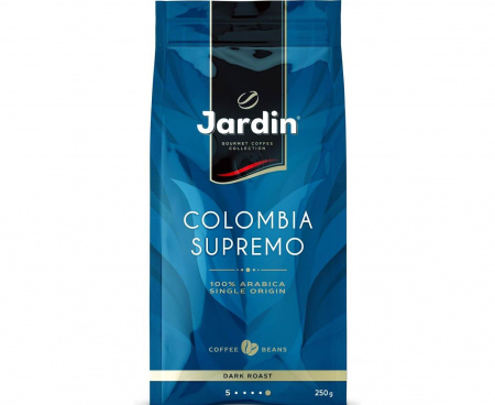 Кофе в зернах Colombia Supremo, 250 г, Jardin