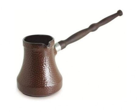 Керамическая турка Ibriks Hammered, 350 мл, шоколад, Ceraflame