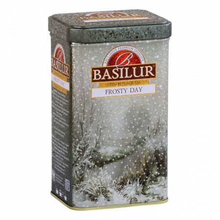 Чай Basilur "Праздничная коллекция - Морозный день", чёрный с добавками, 85 гр