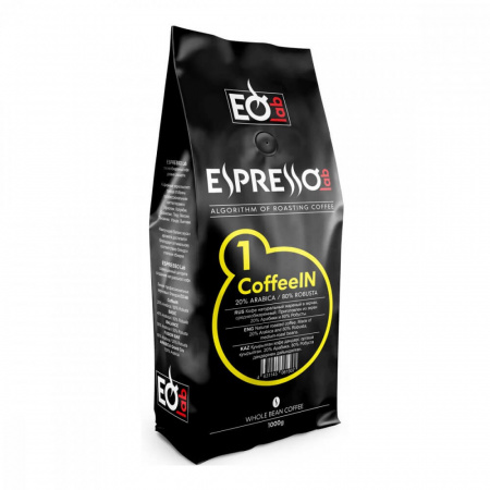Кофе EspressoLab "01CoffeeIN", зерно, 1000 гр