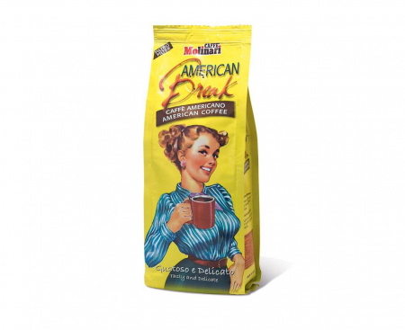 КОФЕ МОЛОТЫЙ FILTER «AMERICANO BREAK», ПАКЕТ 1 КГ, MOLINARI