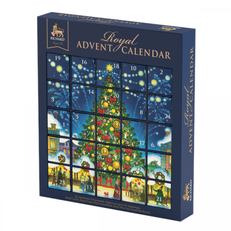 Чай Richard "Royal Advent Calendar", ассорти, 25 пирамидок