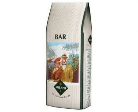 Кофе в зернах GRAN BAR, 100% Арабика, 1 кг, Milani