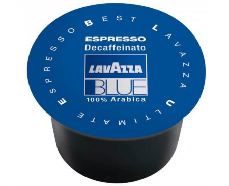 Кофе молотый в капсулах BLUE Espresso DECAFF(без кофеина), Lavazza