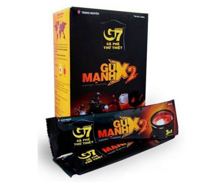 Кофе растворимый G7 Strong X2 3в1, 25 г х 24 стика, TRUNG NGUYEN