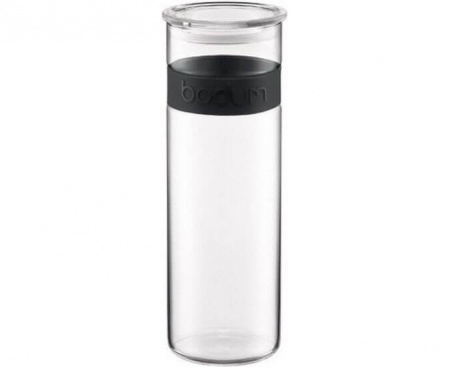 Банка для хранения Presso, 1.9 л, черная, Bodum