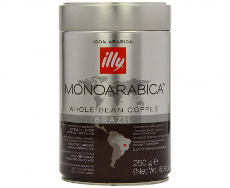 Кофе в зернах МОНОАРАБИКА - Бразилия, 250 г, Illy