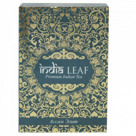 Чай India leaf "Ассам элит", черный среднелистовой, 100 гр
