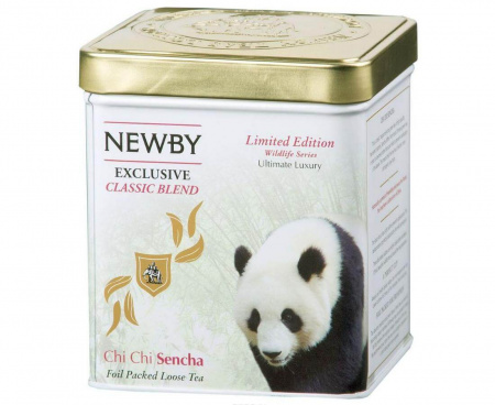Чай зеленый Чи Чи Сенча WILD LIFE, ж/б 125 г, Newby