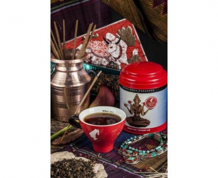 Чай черный Himalayan Treasure / Сокровища Гималаев, листовой, банка 80 г, Julius Meinl