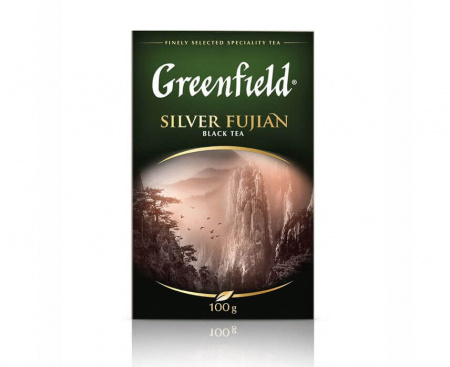 Чай черный листовой Silver Fujian, 100 г, Greenfield