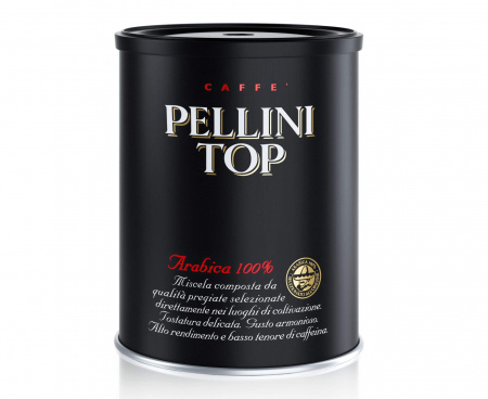 КОФЕ МОЛОТЫЙ TOP, 100% АРАБИКА, 250 Г, PELLINI