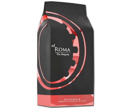 Кофе в зернах Via Pompeia, 1 кг, El ROMA