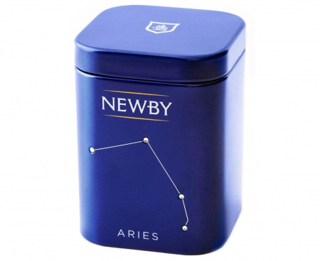 Чай листовой Aries African Blend, 25 г, серия Zodiac mini Caddies, Newby