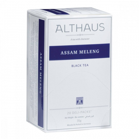Чай Althaus "Assam Meleng", черный, 20 пакетиков