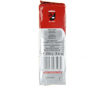 Молотый кофе Rossa, 250 г, Lavazza