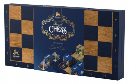 Чай Richard "Royal Chess", ассорти, 32 пирамидки