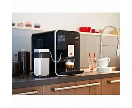 Кофемашина F 750-101 Caffeo Barista, черно-серебристая, пластик, Melitta