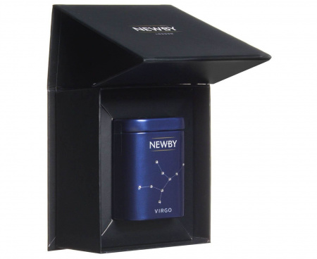 Чай листовой Virgo Gunpowder, 25 г, серия Zodiac mini Caddies, Newby