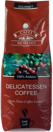 Кофе Plaza Del Castillo "Cafes Moreno Delicatessen Coffee", в зернах, 1 кг