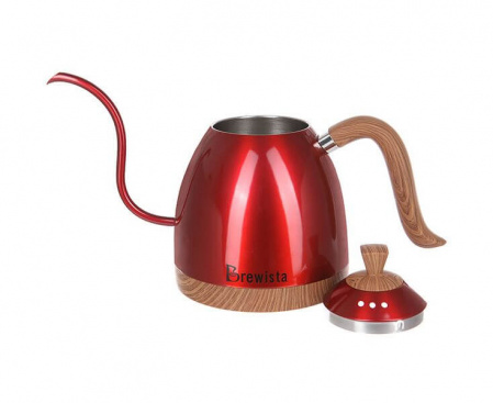 Чайник электрический Artisan Gooseneck Candy Apple Red, 600 мл, стальной, Brewista