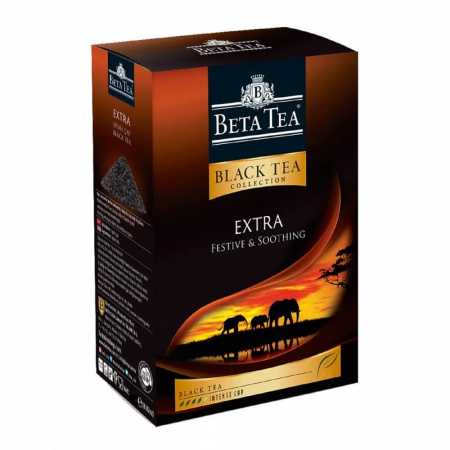 Чай Beta Tea "Экстра", чёрный листовой, 100 гр