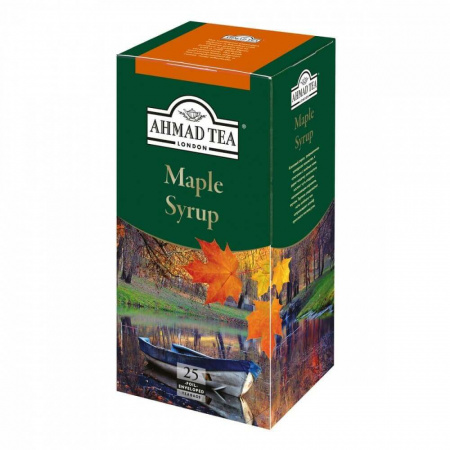 Чай Ahmad "Maple Syrup", зеленый с кленовым сиропом, 25 пакетиков