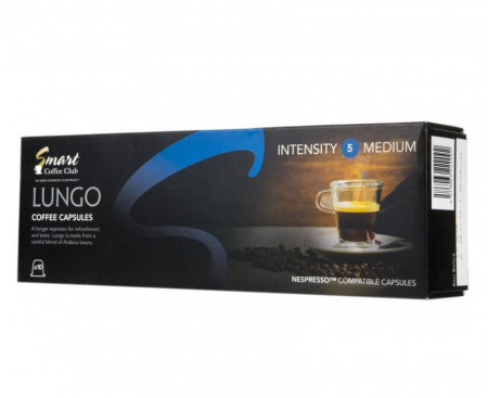 Кофе в капсулах Lungo, 10 шт., Smart Coffee Club