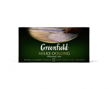 Чай молочный улун Milky Oolong, 25 пакетиков, Greenfield