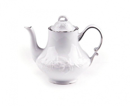 Чайник Filet Platine, 1 л, фарфор, коллекция Vendange, La Maree