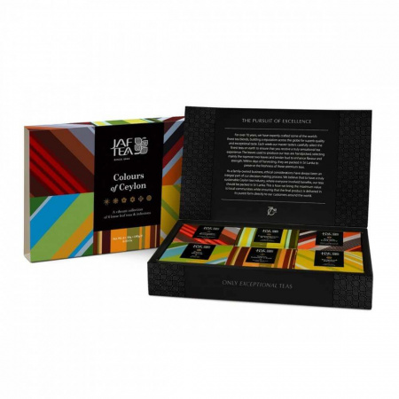 Чай Jaf Tea "Colours of Ceylon", набор 6 видов по 30 гр